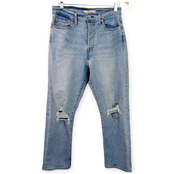 Levi's SZ 31 Wedgie Straight Fit Jeans - Bridge of Belflower - Picture 2 of 9